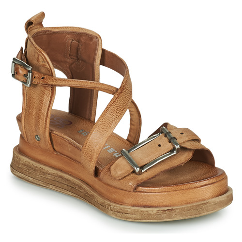 Schoenen Dames Sandalen / Open schoenen Airstep / A.S.98 LAGOS BUCKLE Camel