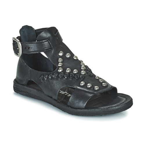 Schoenen Dames Sandalen / Open schoenen Airstep / A.S.98 RAMOS BUCKLE Zwart