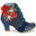 Schoenen Dames Enkellaarzen Irregular Choice Winter Blooms Blauw / Rood