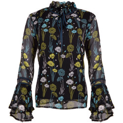Textiel Dames Tops / Blousjes Maicazz blouse NAHARA SP20.20.002 flower Zwart