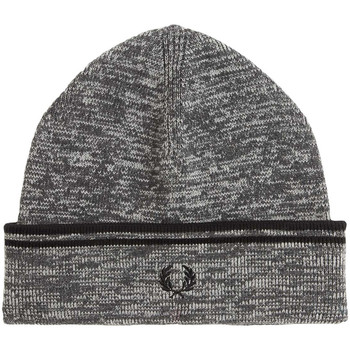 Accessoires Heren Muts Fred Perry Twin Tipped Merino Wool Beanie Grijs