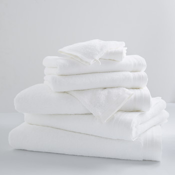 Wonen Handdoeken en washanden Tradilinge MERINGUE X2 Wit