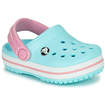 Schoenen Kinderen Klompen Crocs CROCBAND CLOG T Blauw / Roze