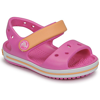 Schoenen Meisjes Sandalen / Open schoenen Crocs CROCBAND SANDAL KIDS Roze / Oranje