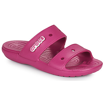 Schoenen Dames Leren slippers Crocs CLASSIC CROCS SANDAL Roze