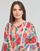 Textiel Dames Korte jurken Derhy TREILLIS FLOWER Multicolour
