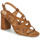 Schoenen Dames Sandalen / Open schoenen Maison Minelli LYDIE Bruin