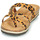 Schoenen Dames Leren slippers YOKONO CHIPRE Luipaard