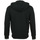 Textiel Heren Trainings jassen Fred Perry Hooded Zip through Sweatshirt Zwart