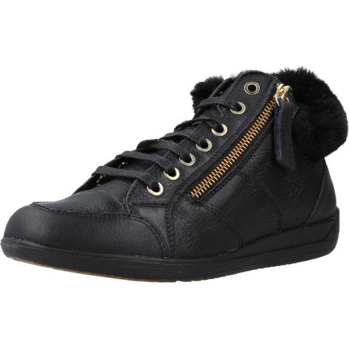 Schoenen Dames Sneakers Geox D MYRIA E Zwart