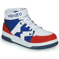 Schoenen Jongens Hoge sneakers Kenzo K29074 Blauw / Wit / Rood
