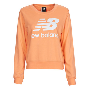 Textiel Dames Sweaters / Sweatshirts New Balance ESSENTIALS CREW Oranje