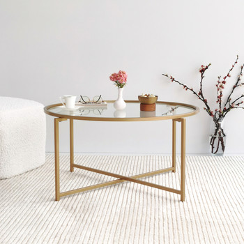 Decortie Coffee Table - Gold Sun S404 Goud