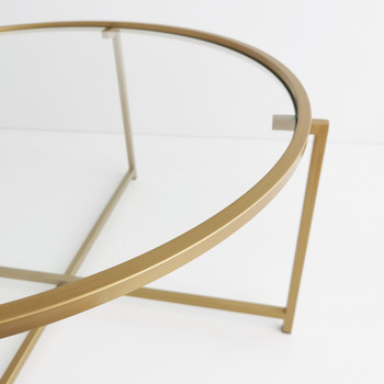 Decortie Coffee Table - Gold Sun S404 Goud
