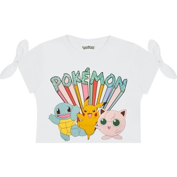 Textiel Meisjes T-shirts met lange mouwen Pokemon  Wit