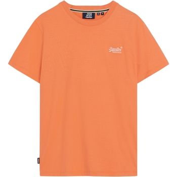 Textiel Heren T-shirts korte mouwen Superdry 235471 Oranje