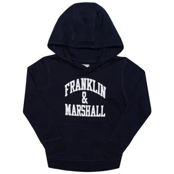 Textiel Heren Sweaters / Sweatshirts Franklin & Marshall Sweatshirt à capuche  Basic Blauw