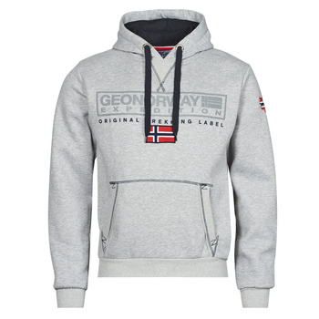 Textiel Heren Sweaters / Sweatshirts Geographical Norway GASIC Grijs / Bont
