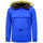 Textiel Heren Jasjes / Blazers Beluomo Anorak Jas Winter Blauw