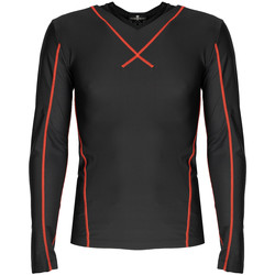 Textiel Heren T-shirts met lange mouwen Trussardi 40T00025 1T000879 | T-shirt Long Sleeves Zwart