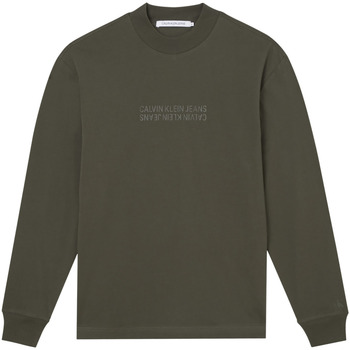Textiel Heren Sweaters / Sweatshirts Calvin Klein Jeans J30J318732 Groen