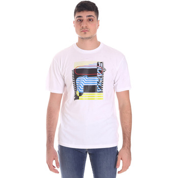 Textiel Heren T-shirts & Polo’s Fila 689027 Wit