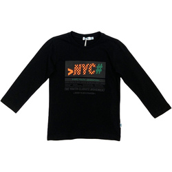 Textiel Kinderen T-shirts met lange mouwen Melby 71C1024 Zwart