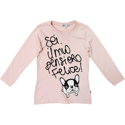 Textiel Meisjes T-shirts met lange mouwen Melby 71C1155 Roze