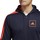 Textiel Heren Sweaters / Sweatshirts adidas Originals M 3S Pique Fz Blauw