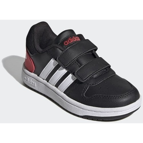 Schoenen Jongens Sneakers adidas Originals HOOPS Zwart