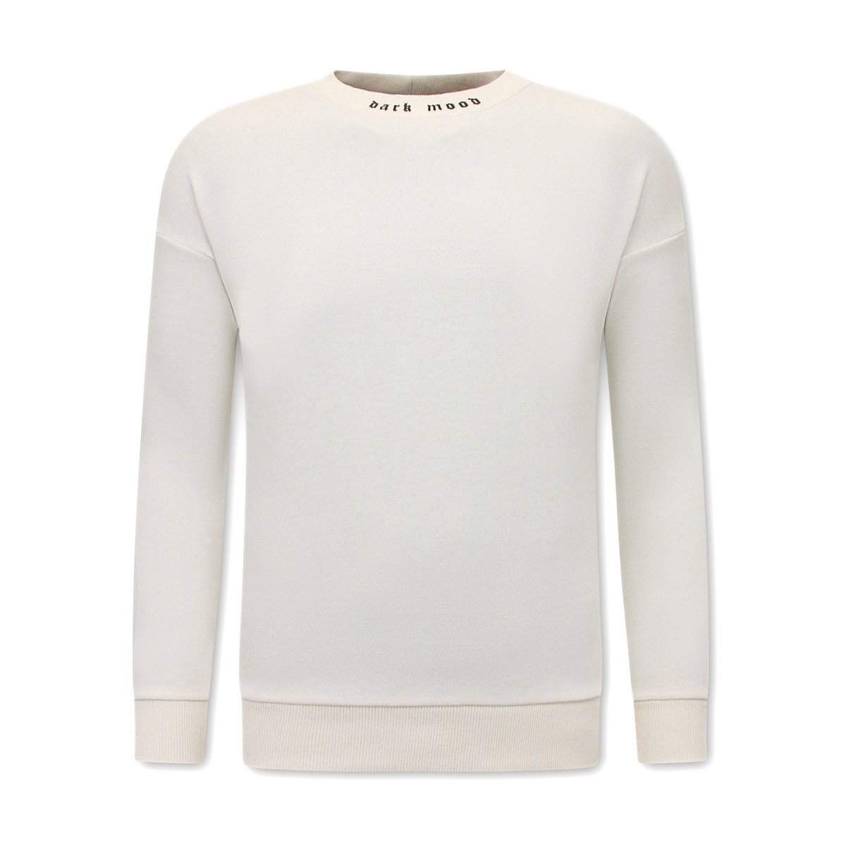 Textiel Heren Sweaters / Sweatshirts Ikao Oversize Tekst Wit