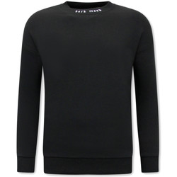 Textiel Heren Sweaters / Sweatshirts Ikao Oversize Tekst Zwart