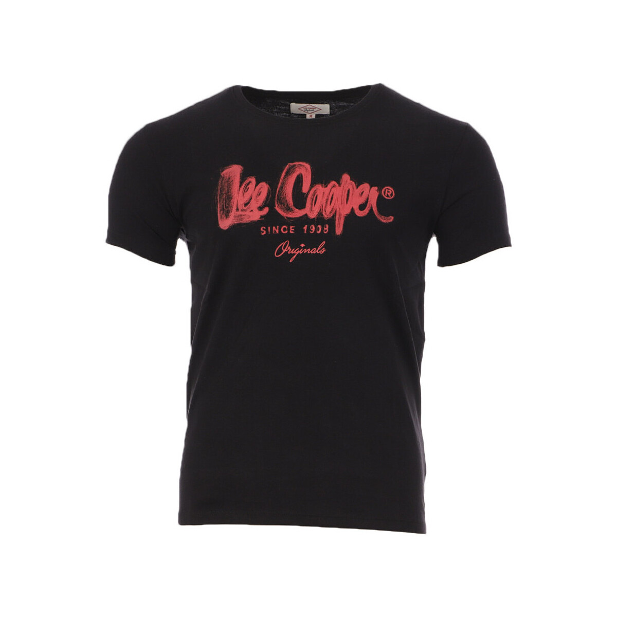 Textiel Heren T-shirts & Polo’s Lee Cooper  Zwart