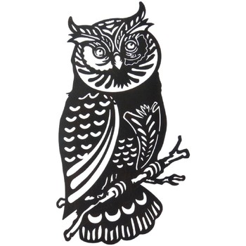 Signes Grimalt Ornament Wall Owl Zwart