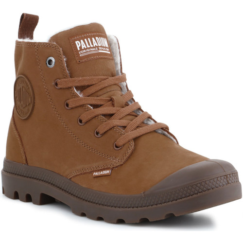 Schoenen Heren Hoge sneakers Palladium Pampa Hi Zip Wl M 05982-257-M Bruin