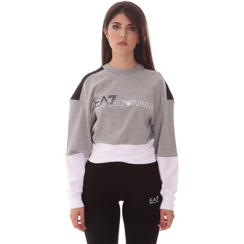 Textiel Dames Sweaters / Sweatshirts Ea7 Emporio Armani 6KTM25 TJ3PZ Grijs