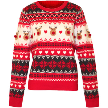 Textiel Dames Sweaters / Sweatshirts Brave Soul  Rood