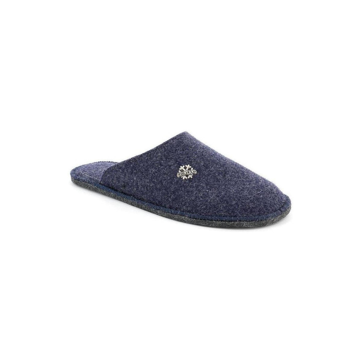 Schoenen Heren Leren slippers Grunland DSG-CI2701 Blauw