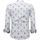 Textiel Heren Overhemden lange mouwen Tony Backer Luxe Satijnen Blouse Print Wit