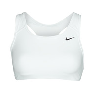 Textiel Dames Sport BH's Nike Swoosh Medium-Support Non-Padded Sports Bra Wit / Zwart