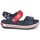 Schoenen Kinderen Sandalen / Open schoenen Crocs CROCBAND SANDAL Marine / Rood