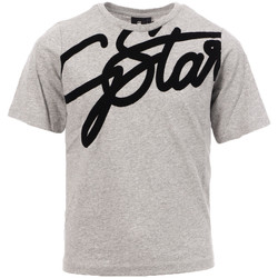 Textiel Dames T-shirts korte mouwen G-Star Raw  Grijs