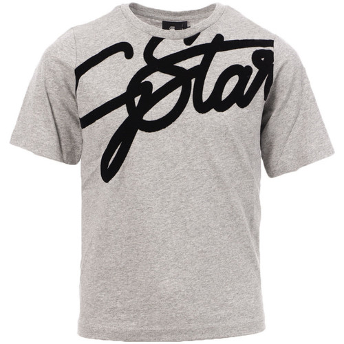 Textiel Meisjes T-shirts & Polo’s G-Star Raw  Grijs