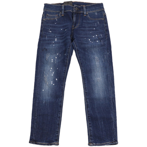 Textiel Jongens Skinny Jeans G-Star Raw  Blauw