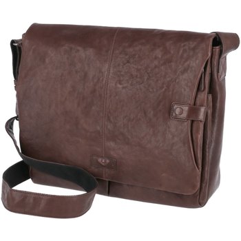 Tassen Dames Handtassen kort hengsel Voi Leather Design  Bruin