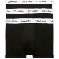 Ondergoed Heren Boxershorts Calvin Klein Jeans 0000U2664G 3P LR TRUNK Zwart