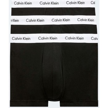 Ondergoed Heren Boxershorts Calvin Klein Jeans 0000U2664G 3P LR TRUNK Zwart
