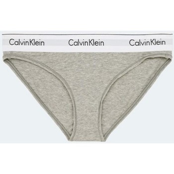 Ondergoed Dames Slips Calvin Klein Jeans 0000F3787E BIKINI Grijs