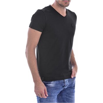 Textiel Heren T-shirts korte mouwen Redskins P21 MINT 2 ADEN Zwart