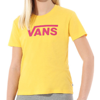 Textiel Meisjes T-shirts korte mouwen Vans  Geel